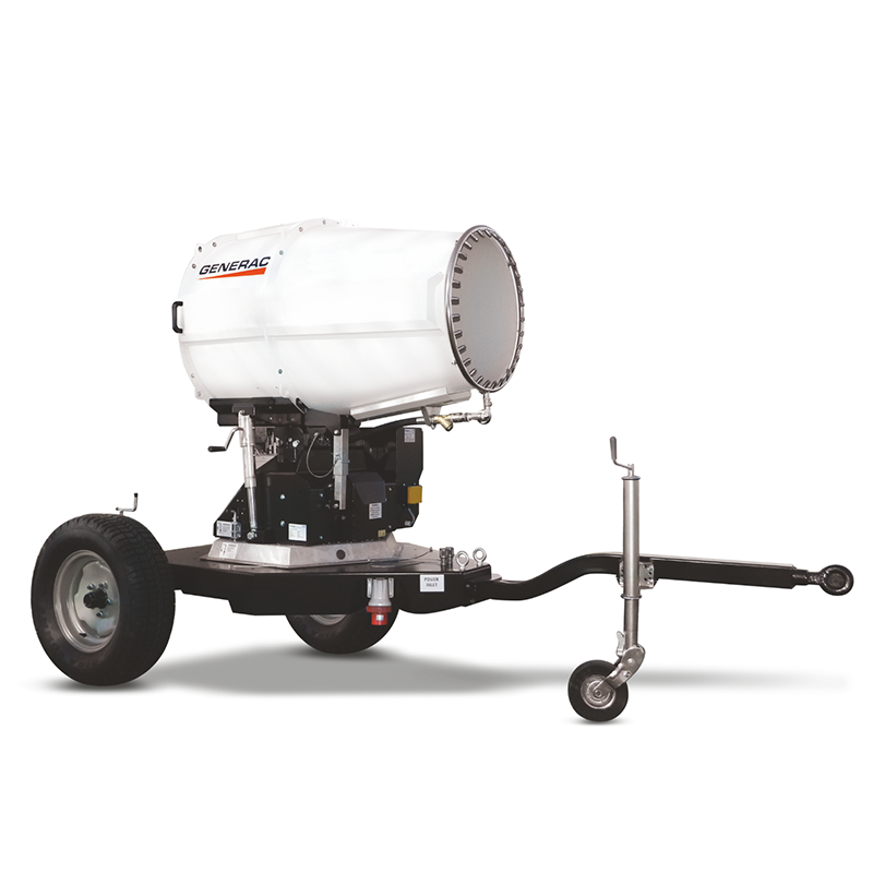 The generac 3 wheeler trailor.